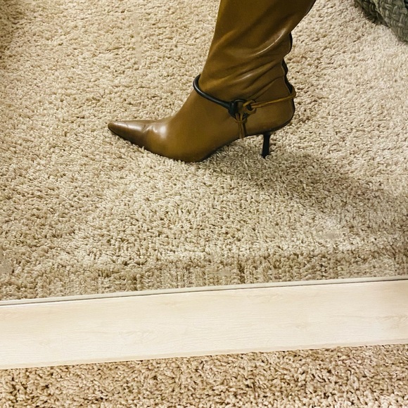 Vintage Gucci leather boots with Gucci hardware ladies size 8 1/2 Authentic - Picture 8 of 8